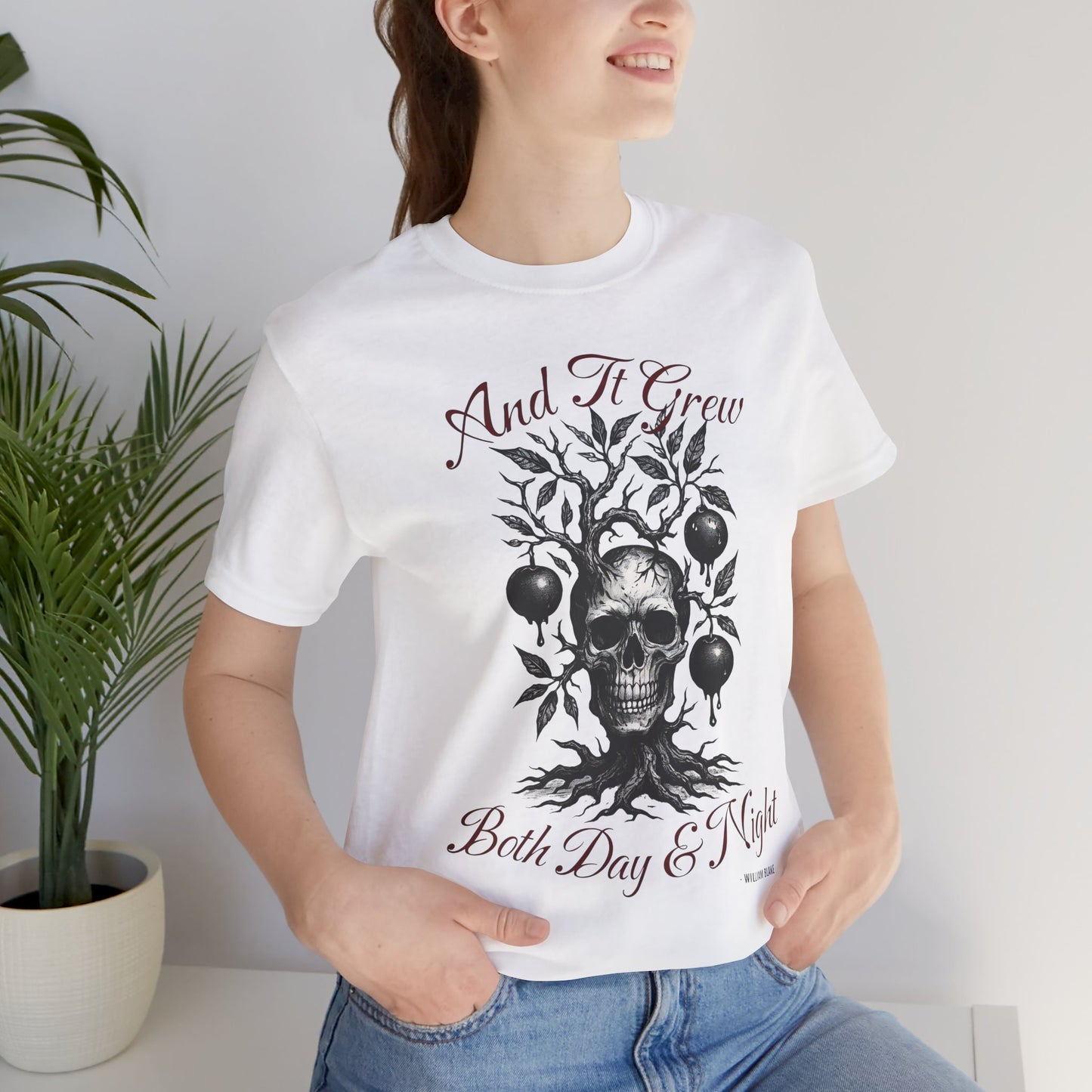 William Blake and It Grew Both Day and Night Shirt, Poet Shirt, Poetry Lover Gift,William Blake Art,Literature Shirt.