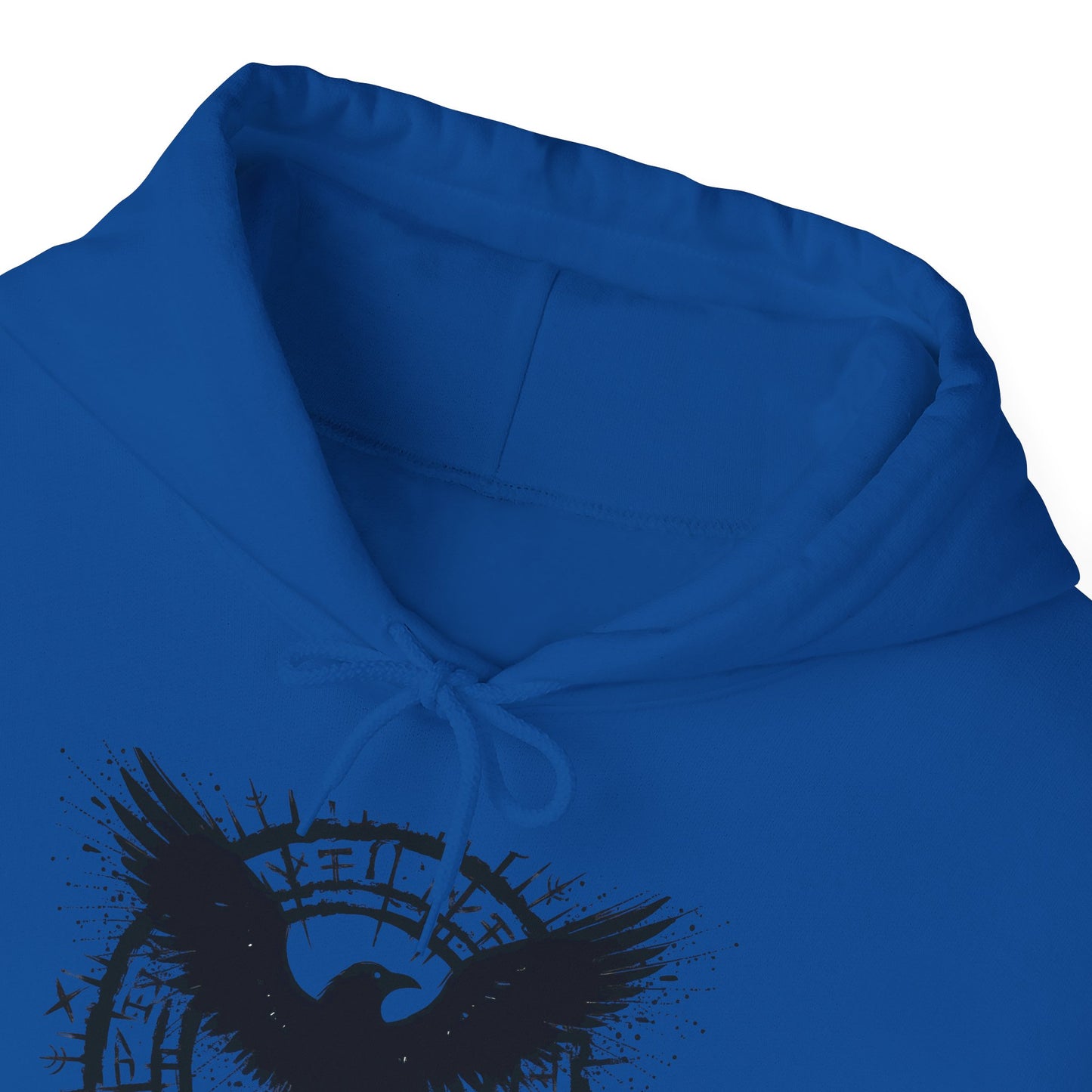 Norse Viking Raven Hoodie, Pagan Clothing, Viking Hoodie, Norse Mythology Apparel.