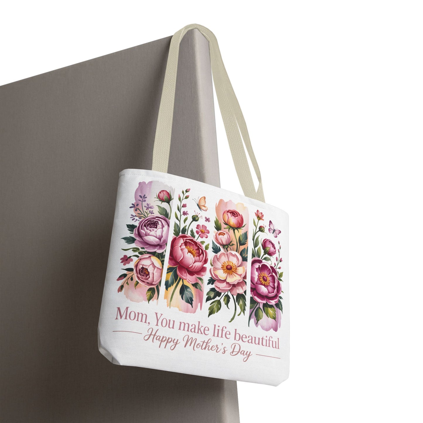 mom tote bag, mothers day gift reusable tote bag