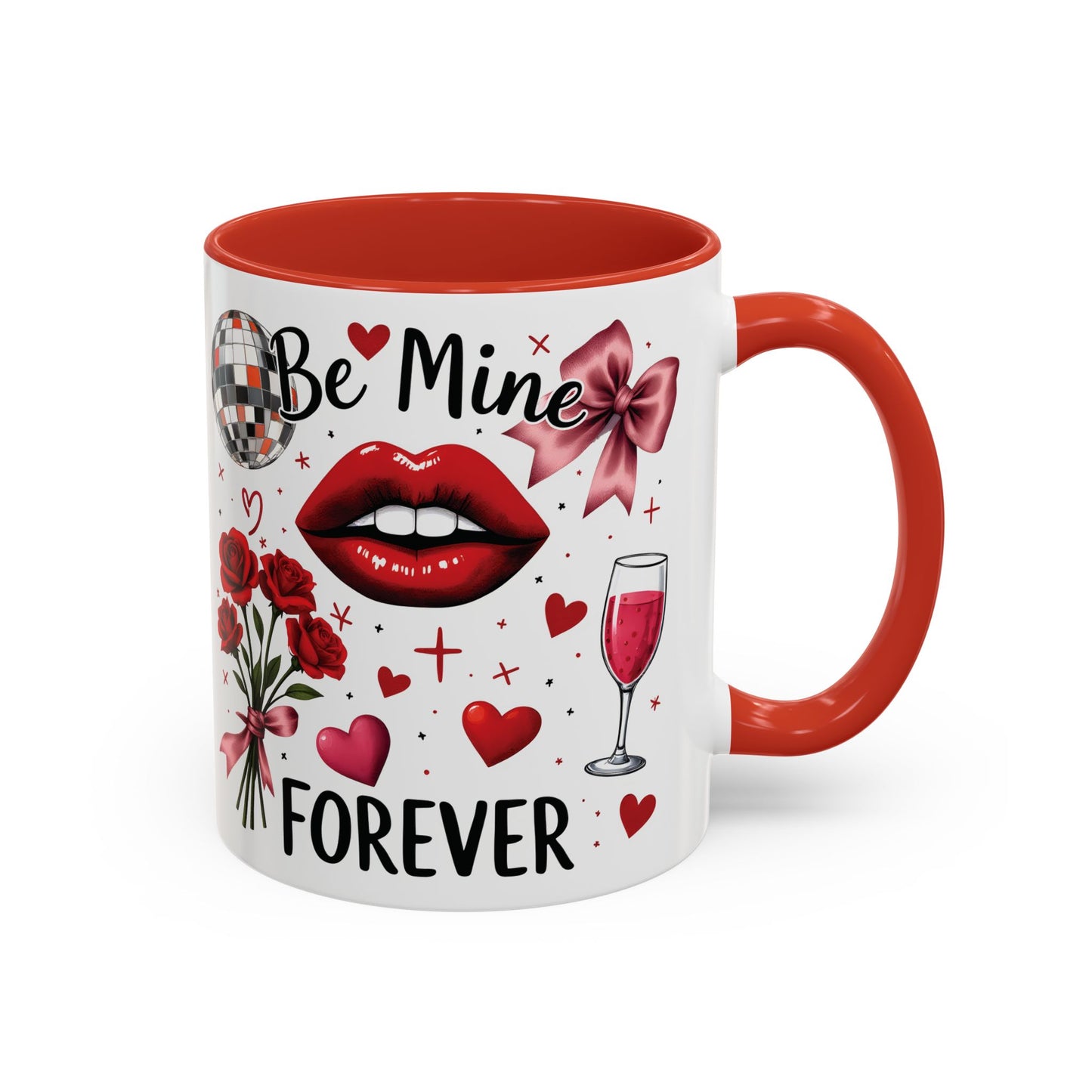 Ceramic valentine gift, Valentines day cup,  wife gift ideas, anniversary mug.