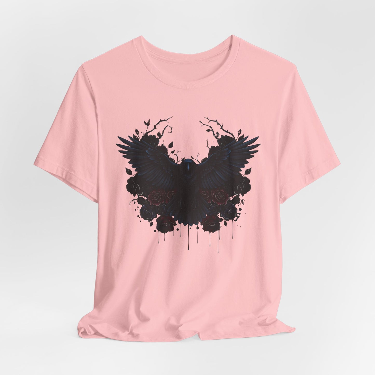 Dark Raven Gothic Apparel  | Unisex Cotton Shirt | Dark Aesthetic  |