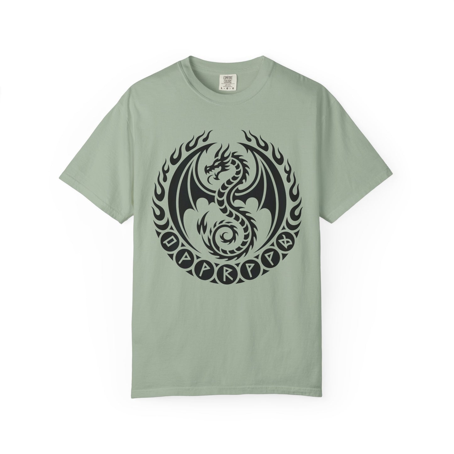 Comfort Colors dragon lovers viking shirt, norse mythology alternative gifts.