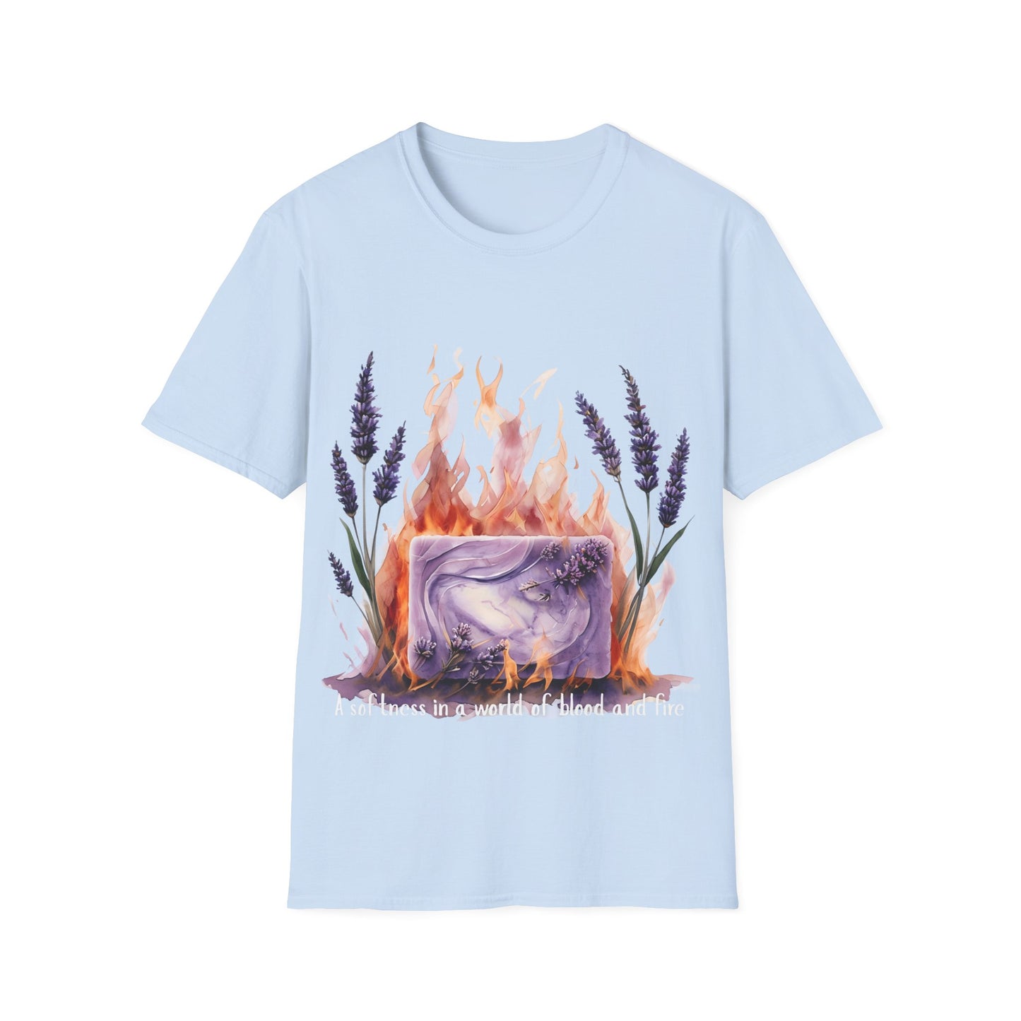 Heir of Fire Aelin T-Shirt, Lavender Soap Design, this t-shirt is not just clothing—it's a celebration of her favorite mythical tales.