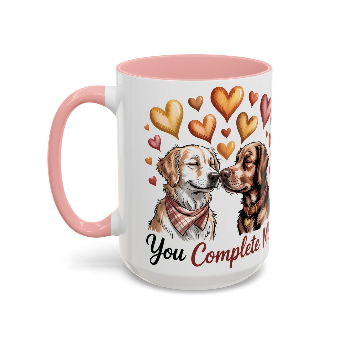 You Complete Me Mug | Cute Dog Lover Gift | Valentines Day Gift for Wife Husband |