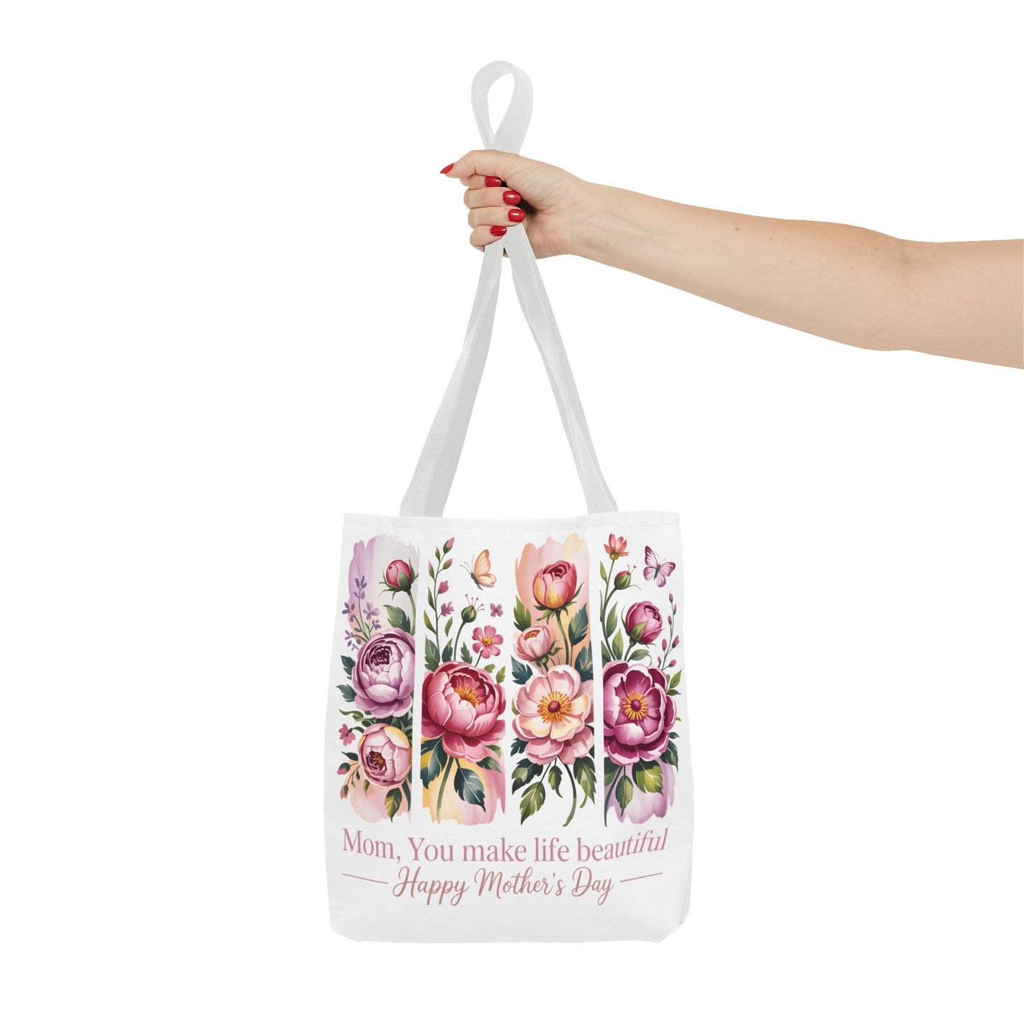mom tote bag, mothers day gift reusable tote bag