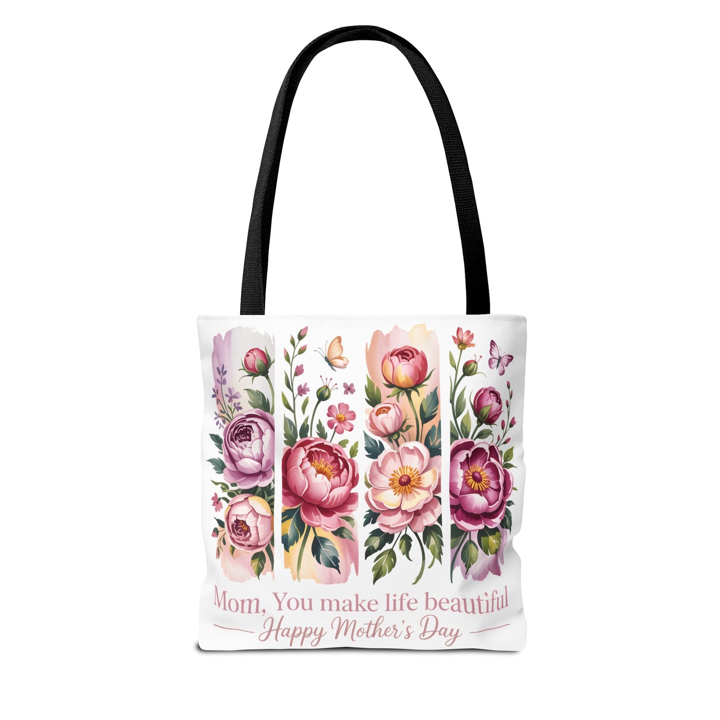 mom tote bag, mothers day gift reusable tote bag