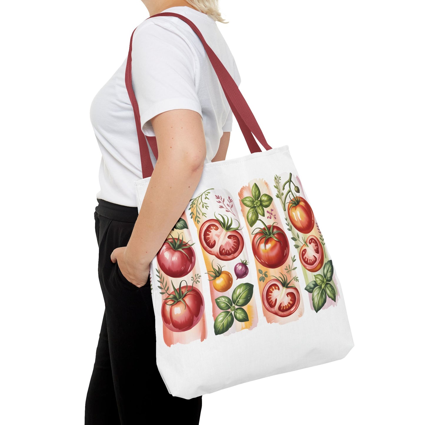 Tomatoes tote bag, farmers market bag, gift for dad
