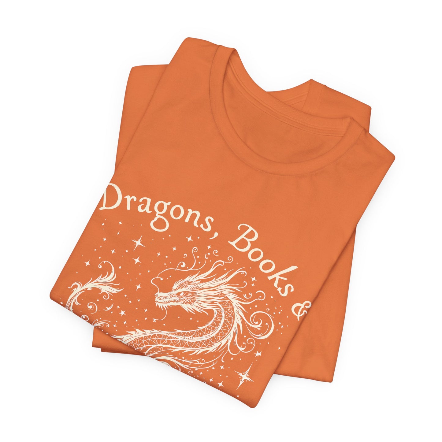 Book Lover Gift T-Shirt | Fantasy Reader Tee | Dragon Reading Shirt | Booktok Merch | Bibliophile Gift