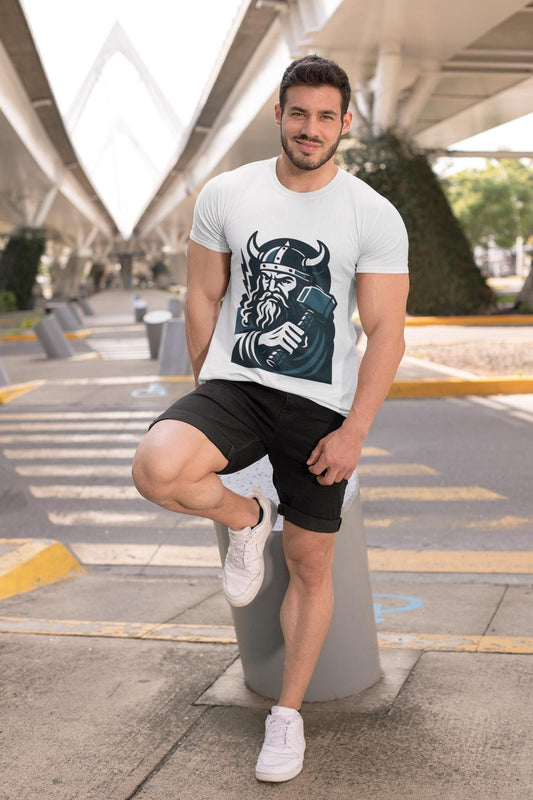 Thor Norse God Tee, Immerse yourself in the mystique of Norse mythology with our Thor Shirt, a tribute to the legendary god of thunder himself.