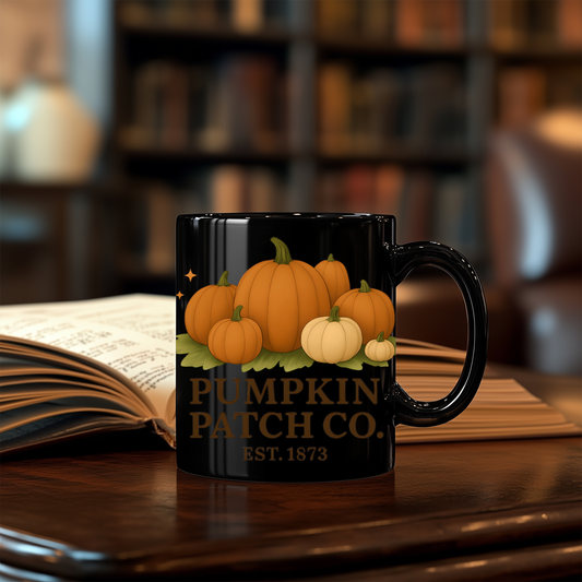Pumpkin Coffee Mug, your new cozy companion for the fall season. This autumn coffee mug captures the spirit of harvest season.