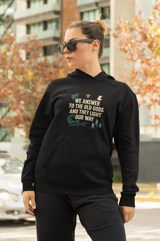 Norse Viking Gods Hoodie, This viking hoodie is more than just a piece of clothing; it's a tribute to the grandeur of norse mythology, designed for those who appreciate the rich traditions of norse pagan culture.