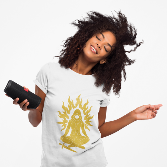 Heir of Fire T-Shirt, Aelin Ashryver Galathynius, Gives a fiery and powerful vibe, ideal for those who love fantasy books and strong female characters like Aelin.