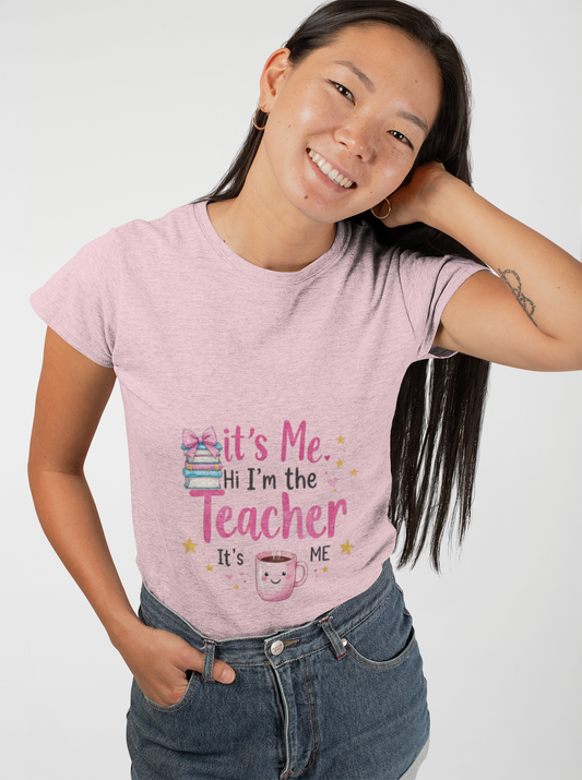 Teacher Appreciation T-Shirt, Ideal for teachers or anyone in the education field, it radiates a playful and cheerful vibe.