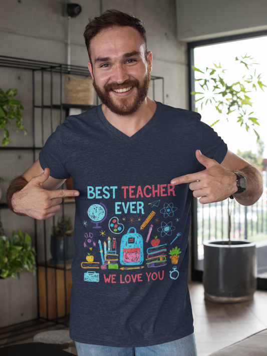Best Teacher Ever T-Shirt | Gift for Educators, Celebrate the amazing teachers in your life