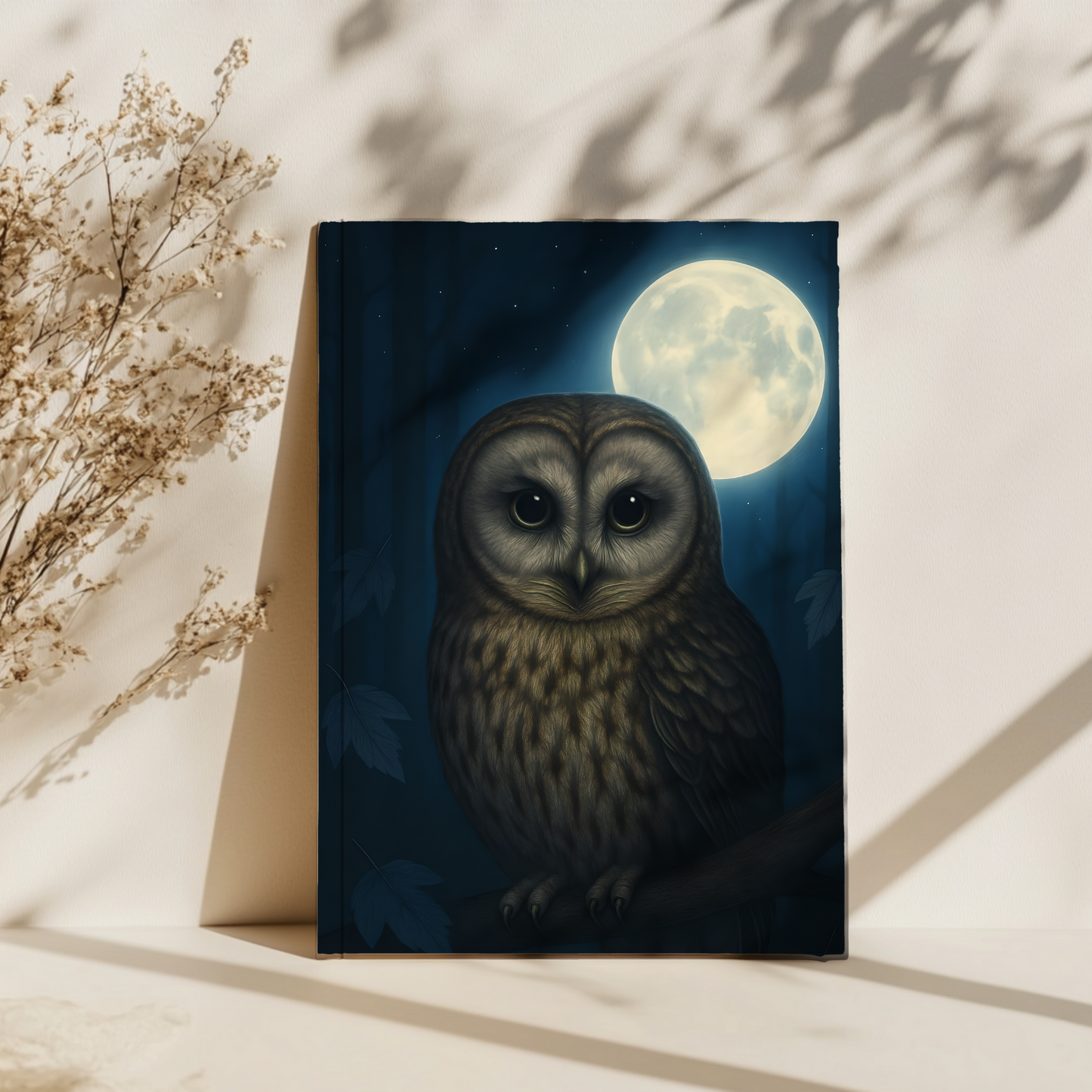 Mystical Owl Journal, This journal is not just a notebook; it's a canvas for your imagination.