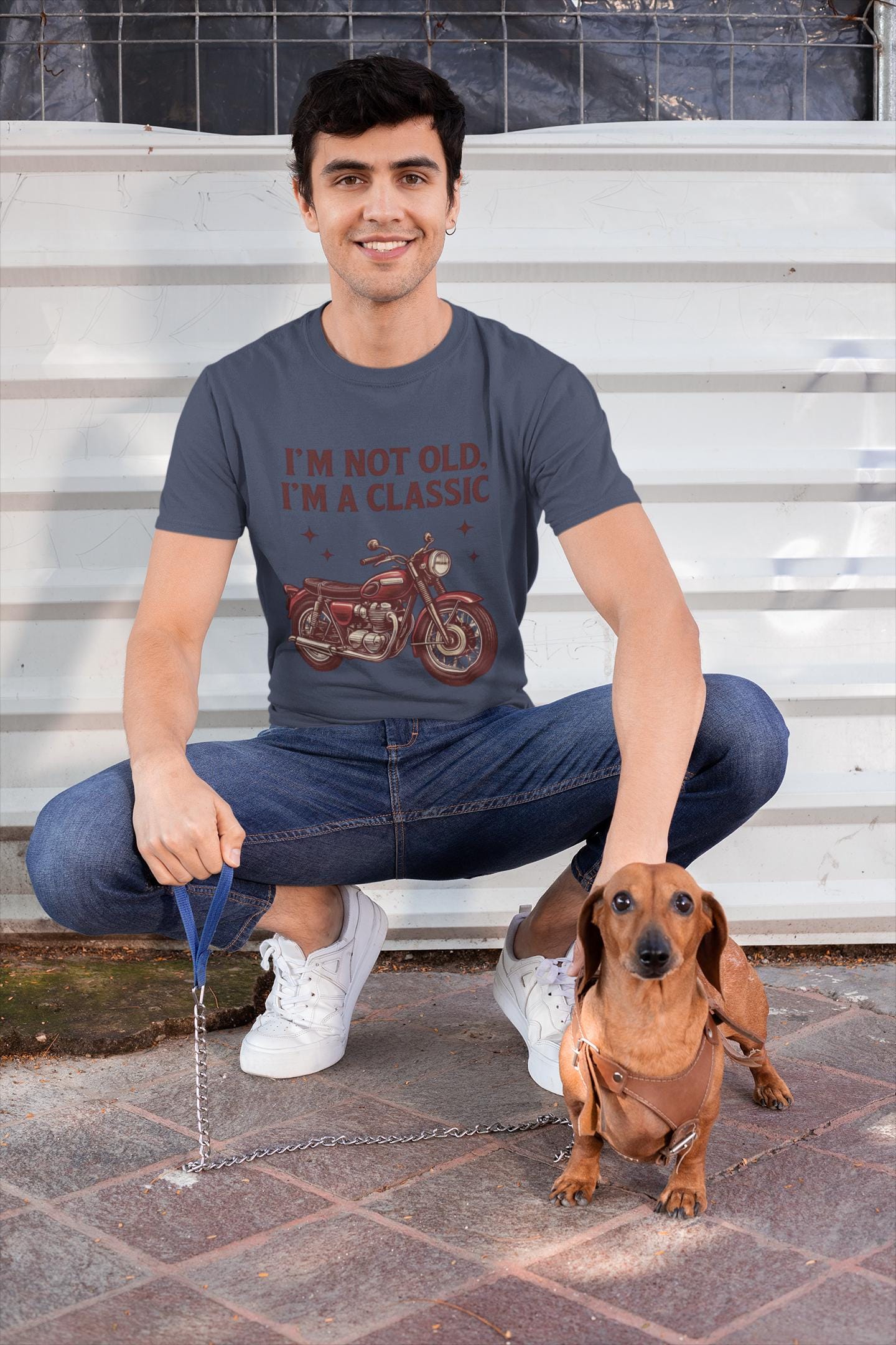 I'm Not Old I'm A Classic Motorbike T-shirt,this motorcycle t shirt channels the spirit of classic motorcycle culture, effortlessly blending nostalgic motorcycle style with modern biker apparel.