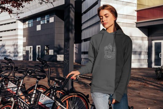 Biker Skull Hoodie, Whether you’re revving up your engine or just kicking back, this biking hoodie blends iconic style with unparalleled comfort.