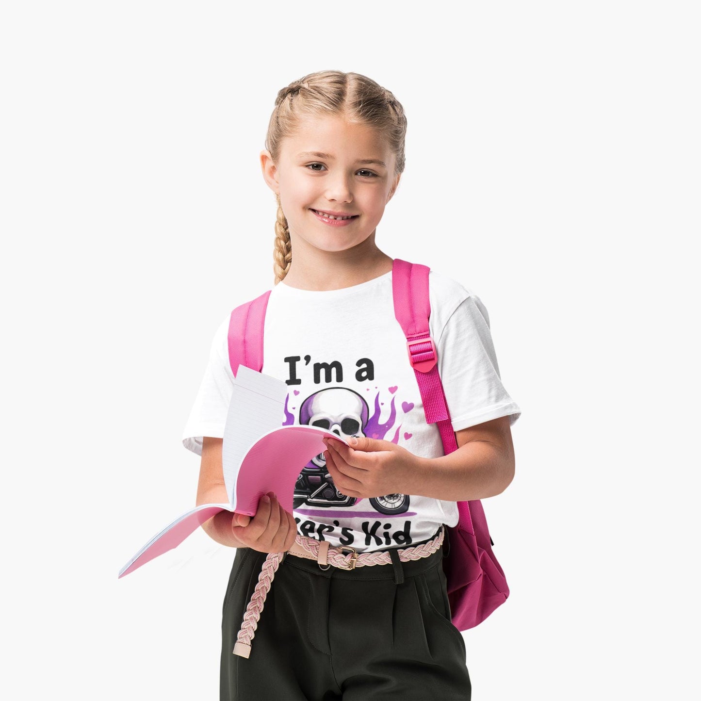 I'm A Biker Kid T-Shirt, Whether it's a dirt bike shirt for weekend races or a casual piece of motorcycle apparel for everyday wear, this kids motorbike tee is a must-have for your mini roadster.