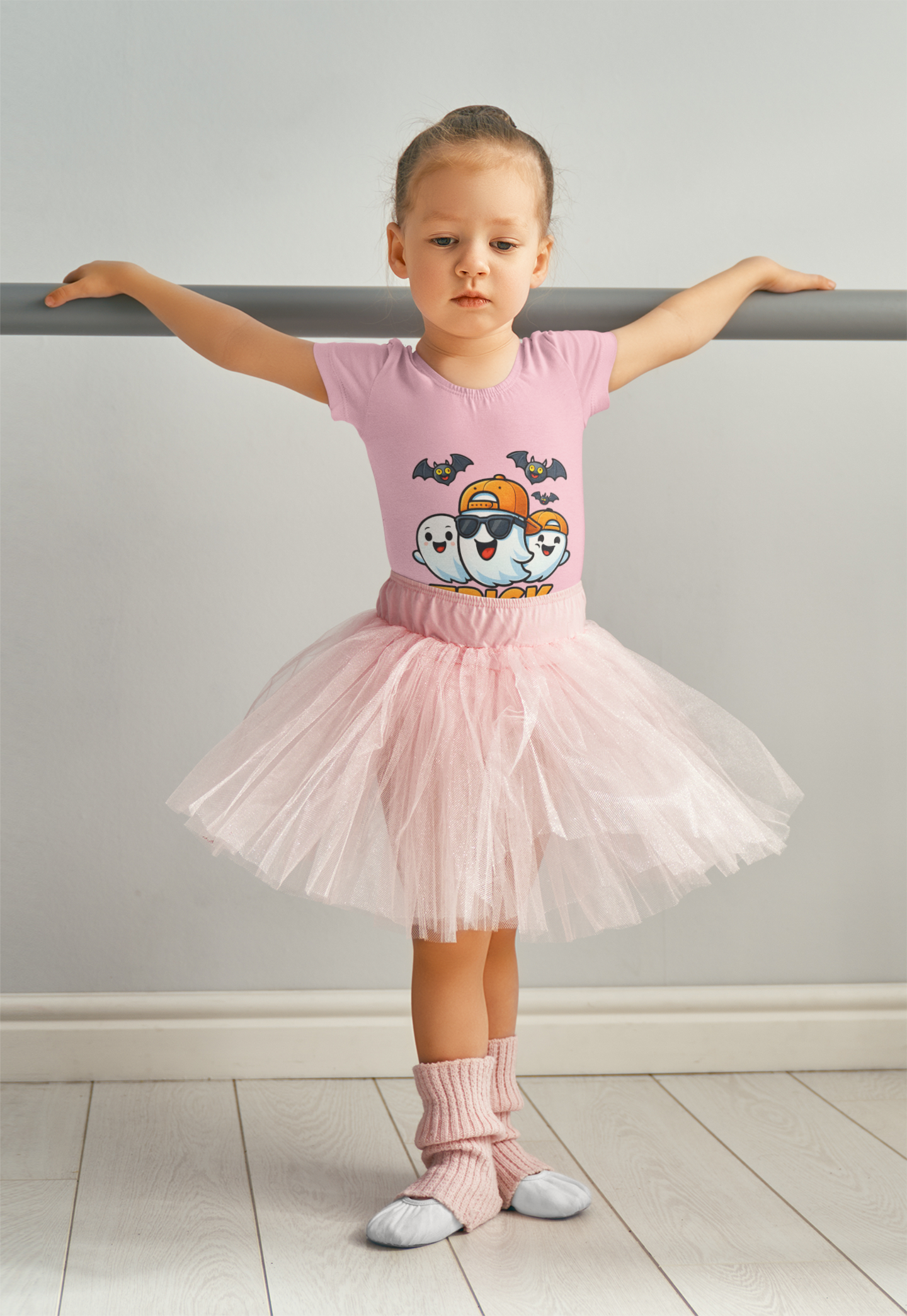 Toddler Halloween Tee, Trick or Treat Shirt, a delightful addition to your little one's spooky season wardrobe.