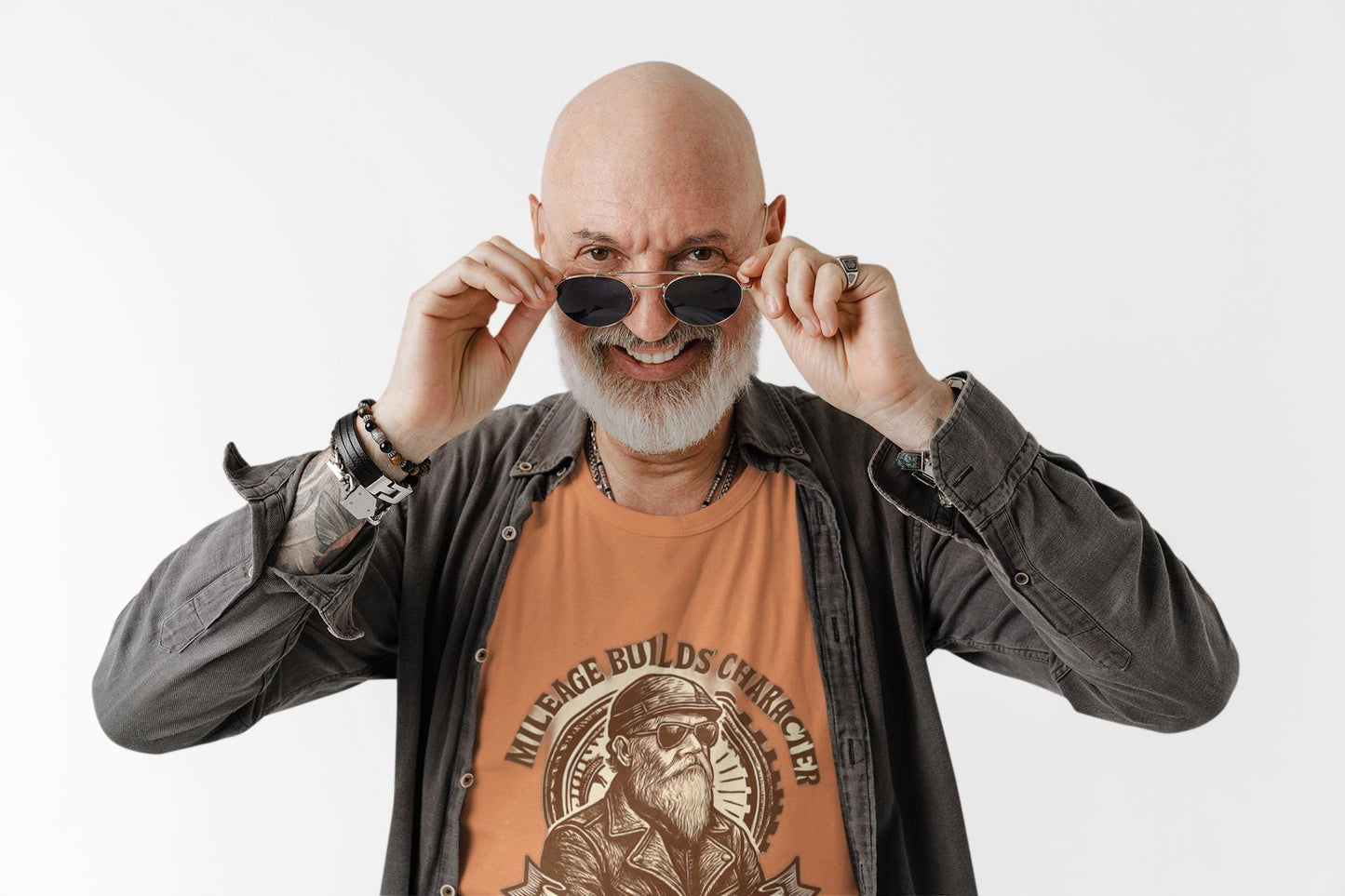 Wrinkled But Still Riding Tshirt, Crafted for those who embrace the open road, this vintage motorcycle shirt is more than just an item of clothing—it's a testament to the thrill of the ride.