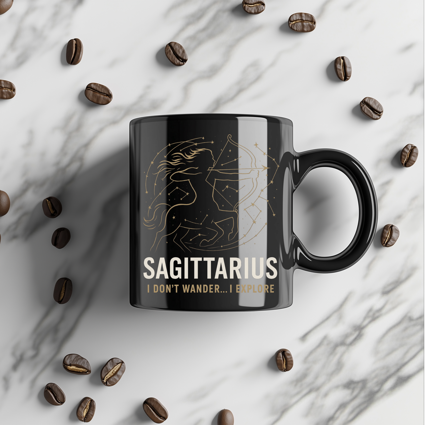 Sagittarius Mug, Zodiac Sign Mug, this Sagittarius zodiac cup makes a delightful gift for any astrology lover.