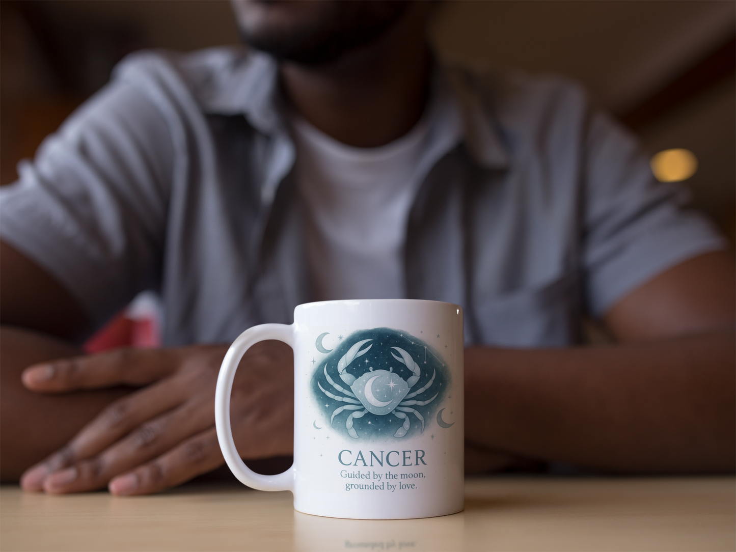 Cancer Astrology Mug, Zodiac Mug,an ideal Cancer birthday gift.