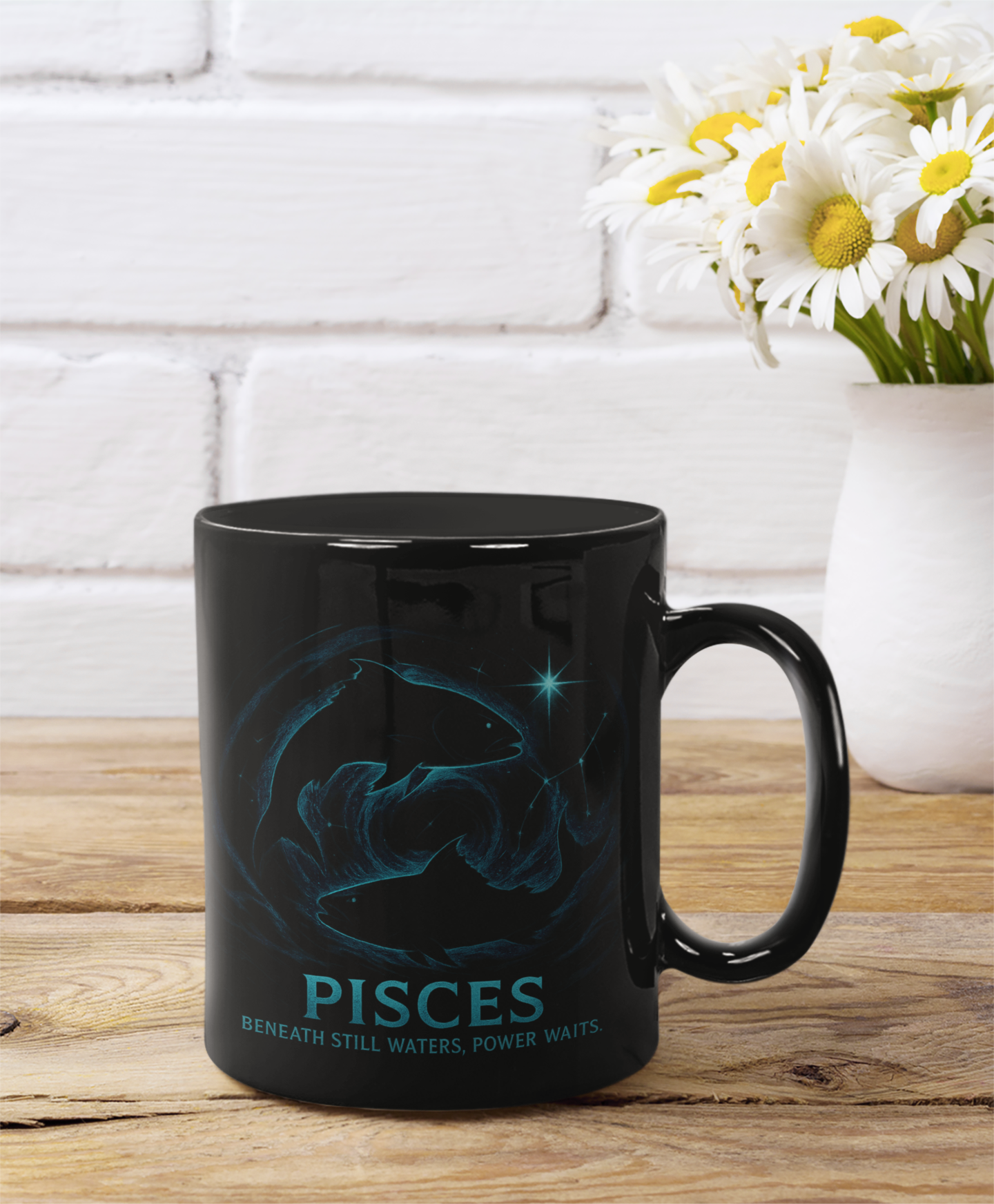 Pisces Zodiac Mug - Perfect Gift for Astrology Lovers, Coffee Lovers, Birthdays.