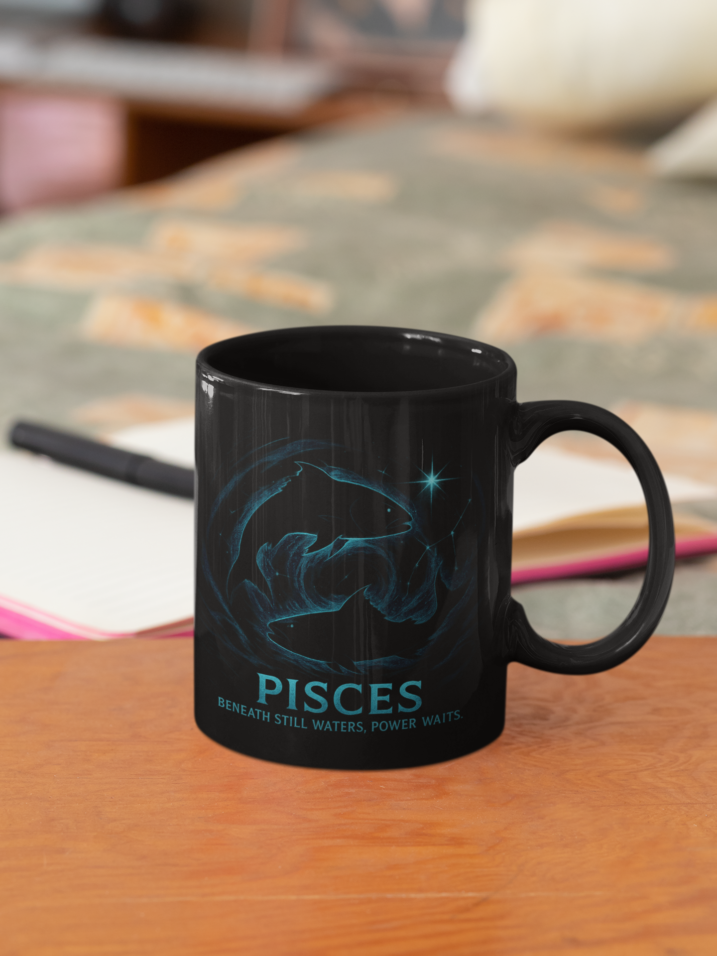 Pisces Zodiac Mug - Perfect Gift for Astrology Lovers, Coffee Lovers, Birthdays.