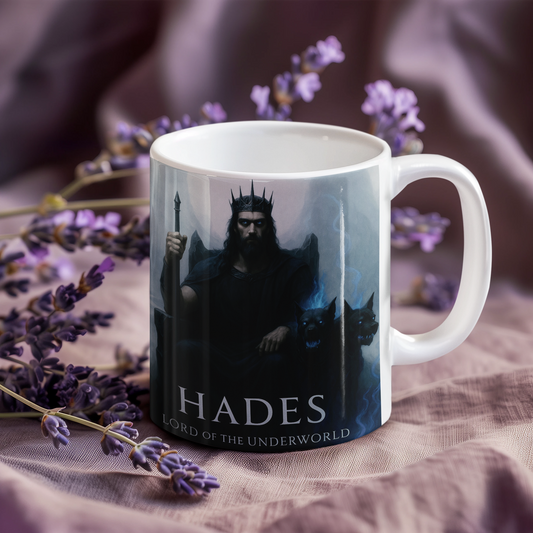 Hades Mug, God of Underworld Mug, the perfect Hades gift for mythology enthusiasts.