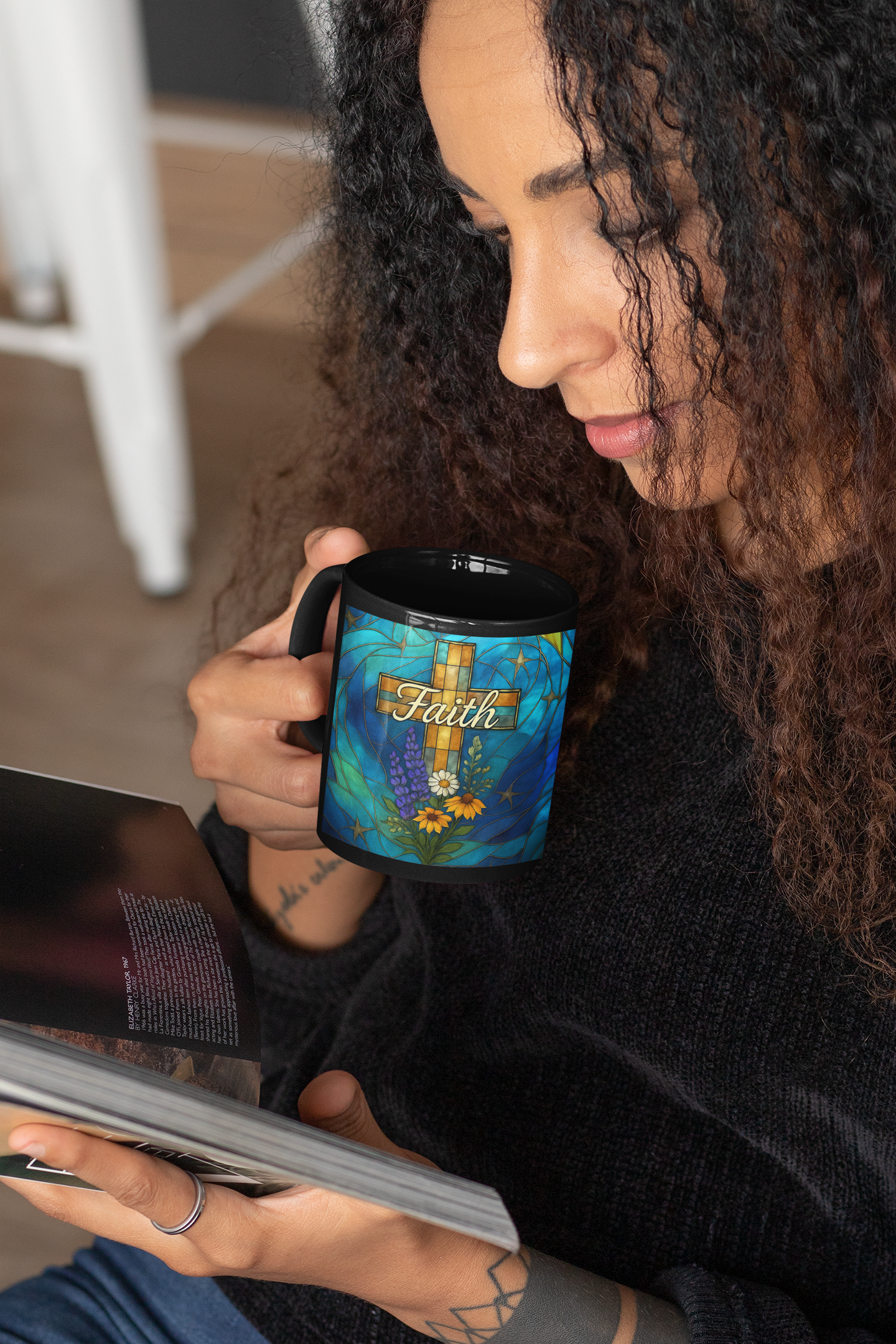Christian Faith Coffee Mug, Let this faith mug serve as a daily reminder of love and spirituality