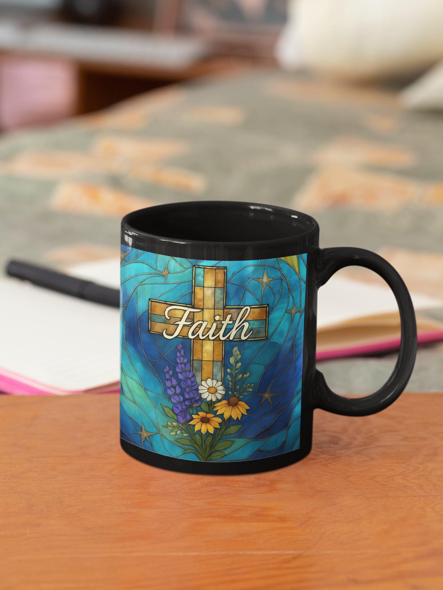 Christian Faith Coffee Mug, Let this faith mug serve as a daily reminder of love and spirituality