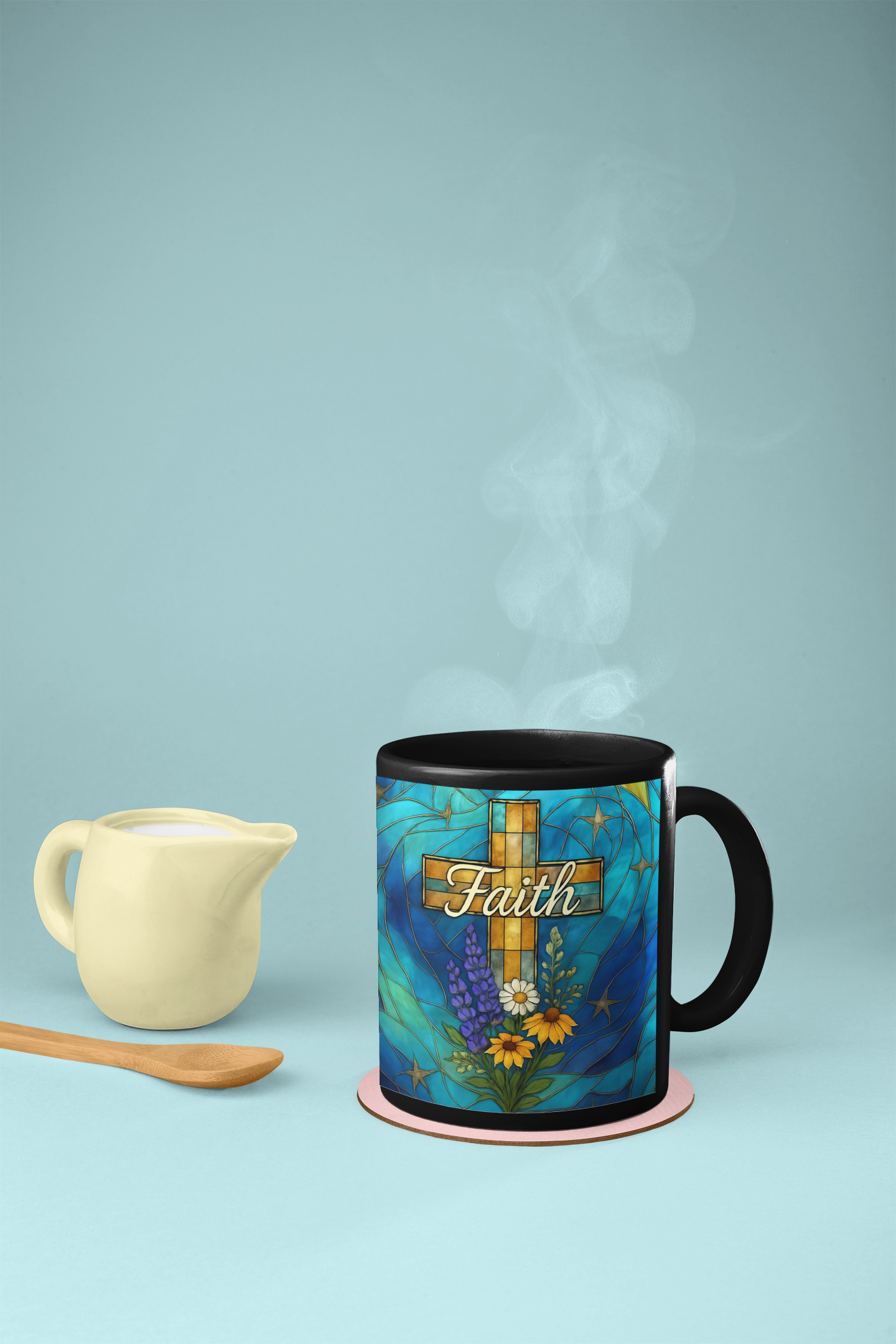 Christian Faith Coffee Mug, Let this faith mug serve as a daily reminder of love and spirituality