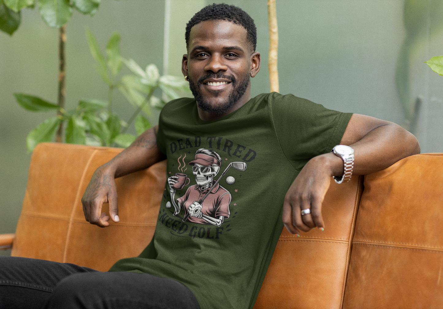Dead Tired Need Golf Tshirt, Perfect Golf Gift