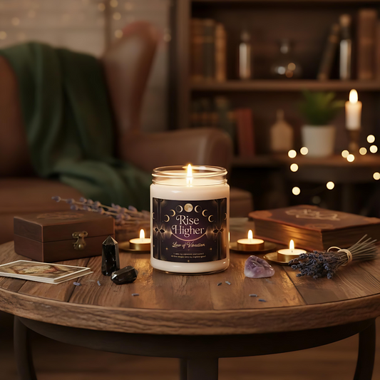 Spiritual Candle for Manifesting Energy | Witchy Gift Candle | Ritual Candle for Goddess Energy | Gothic Mystic Decor | Witchy Home Gift