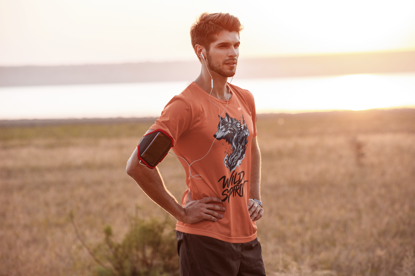 Wild Spirit Wolf Tee - Unisex, Gothic Streetwear, Alternative Clothing, grunge