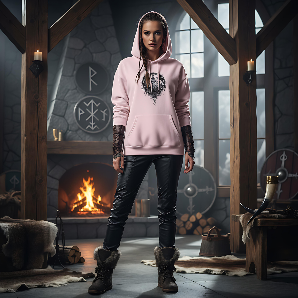 Viking Hoodie | Nordic Sweatshirt | Celtic Hoodie | Pagan Viking Gifts |