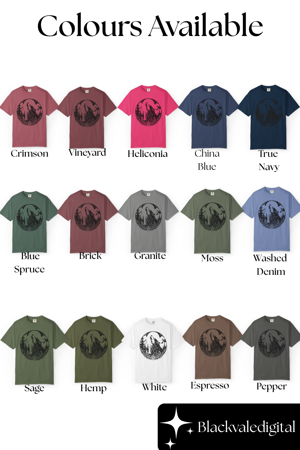 Vintage Wolf Shirt | 90s Grunge Animal Tee | Wilderness Nature Graphic Tee