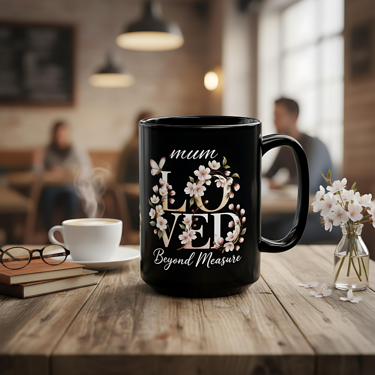 Grandma Birthday Mug | Mothers Day Flower Mug | Personalised Mum Mug |