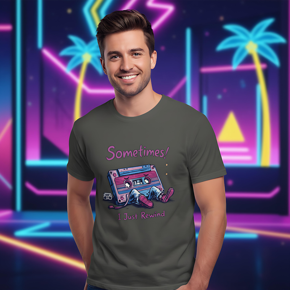 80s Cassette Tape Tee | Vintage 90s Nostalgia Shirt | Geek Nerd T-Shirt |