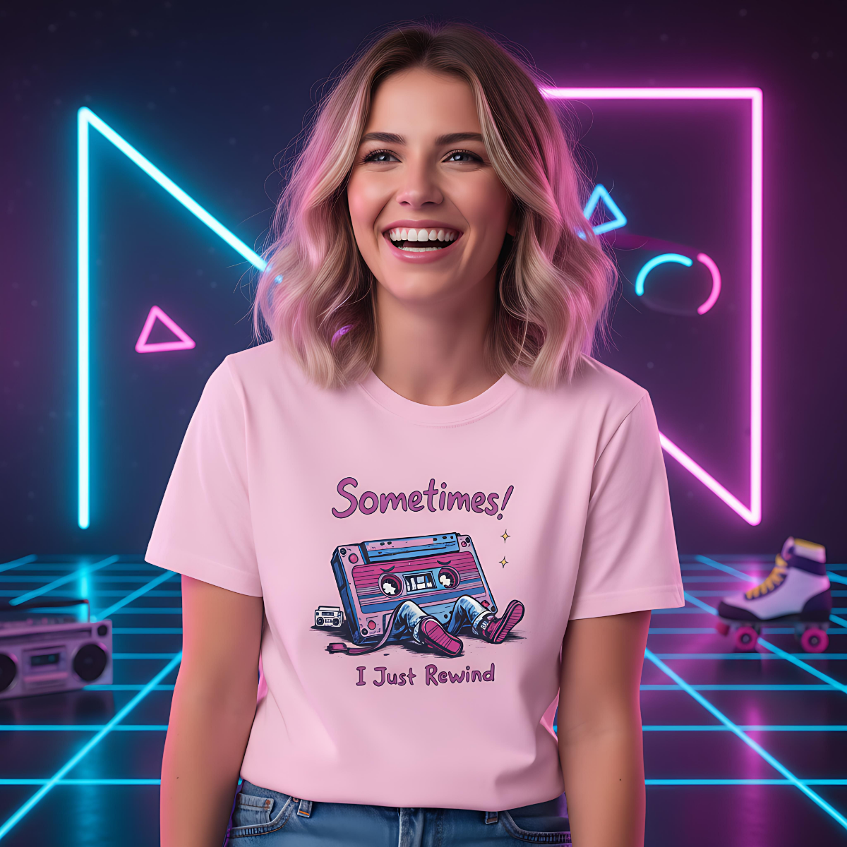 80s Cassette Tape Tee | Vintage 90s Nostalgia Shirt | Geek Nerd T-Shirt |