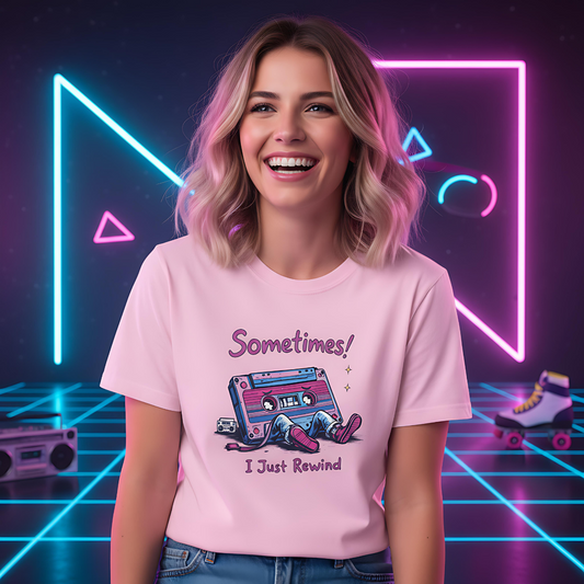 80s Cassette Tape Tee | Vintage 90s Nostalgia Shirt | Geek Nerd T-Shirt |