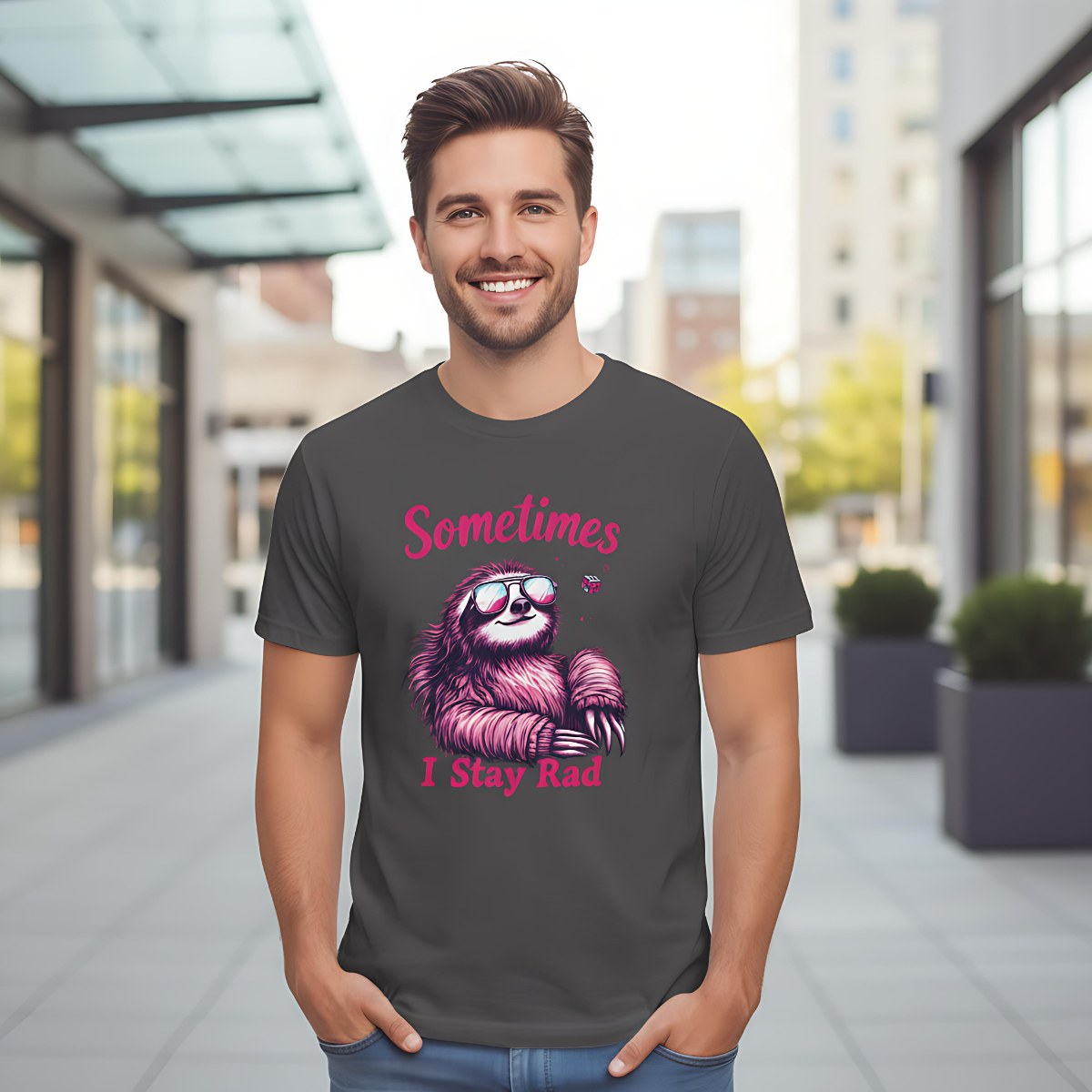 Funny Sloth Shirt | Vintage 90s Nostalgia Shirt | Geek Nerd T-Shirt | Retro Throwback Tee | Vintage Style Tee