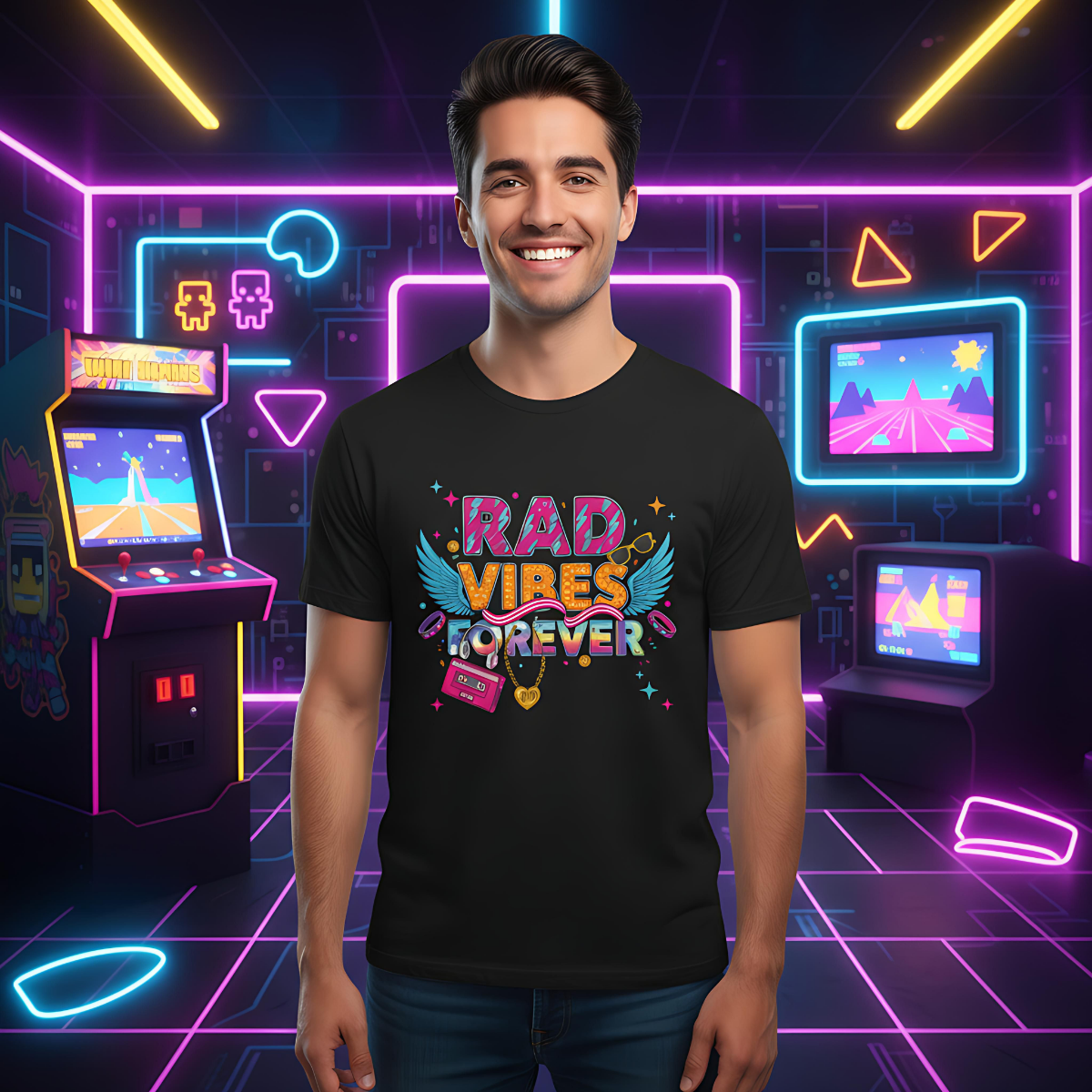 Vintage 90s Nostalgia Shirt, Geek Nerd T-Shirt, Retro Arcade Shirt, 80s 90s Throwback Tee