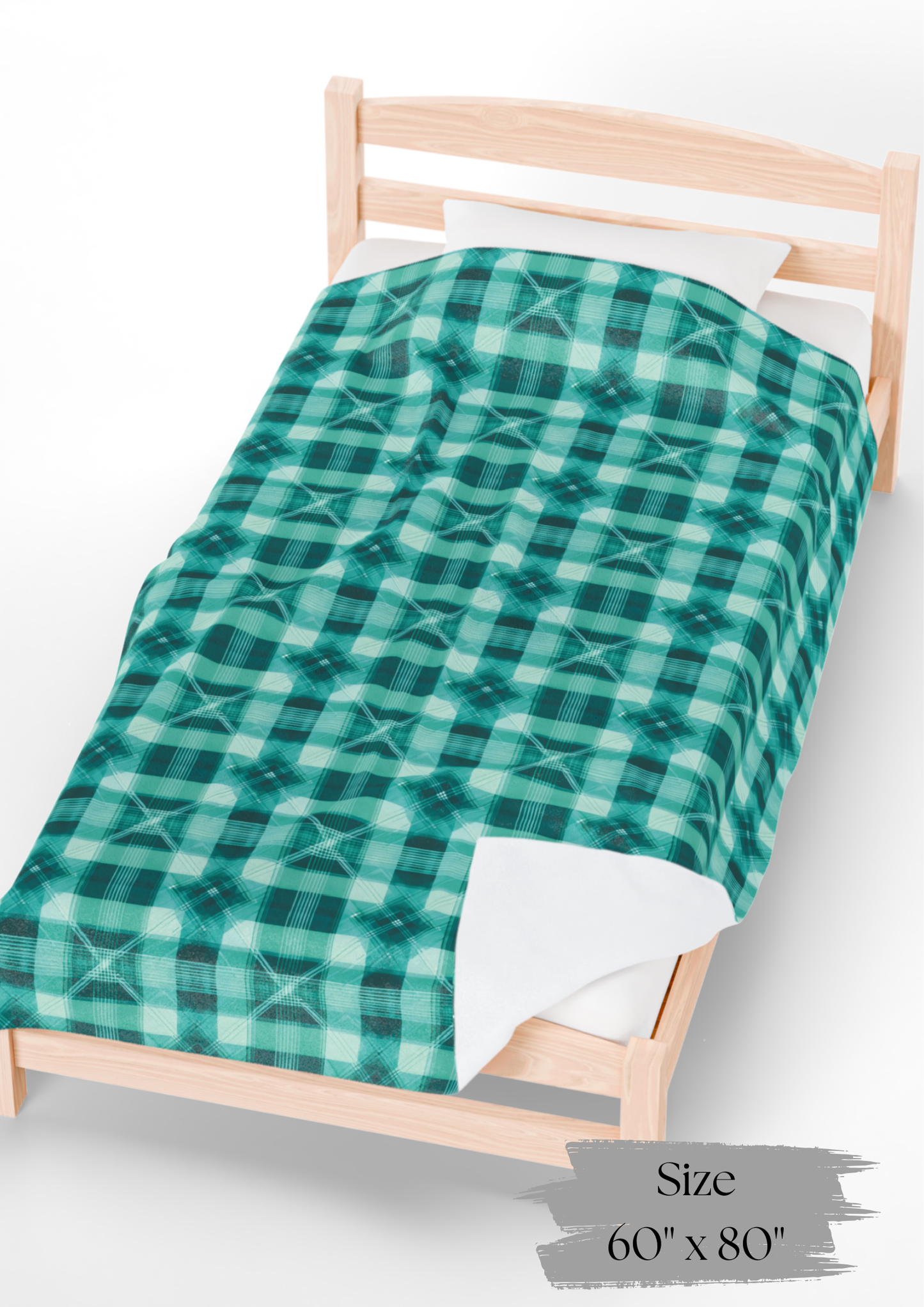 Tartan Plaid Blanket | Velveteen Fleece Throw | Cozy Housewarming & New Home Throw