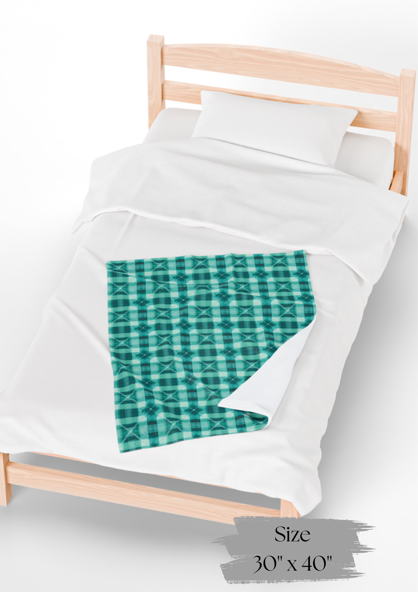 Tartan Plaid Blanket | Velveteen Fleece Throw | Cozy Housewarming & New Home Throw