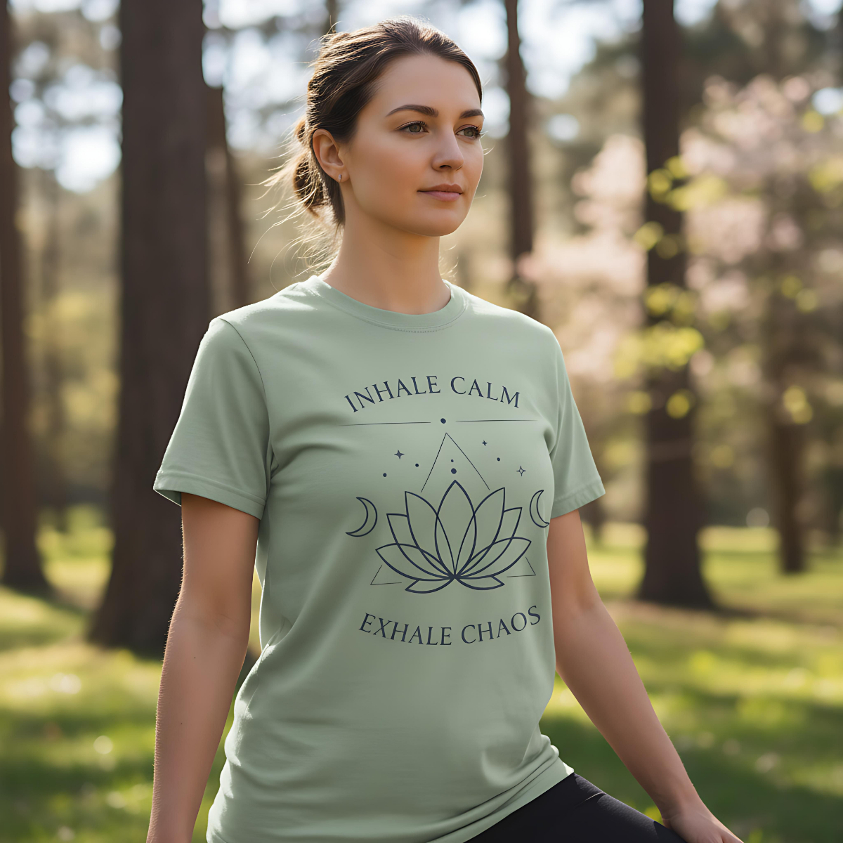 Yoga Shirt | Self Care Meditation Tee | Mindfulness Top |  Gift for Yoga Lover |