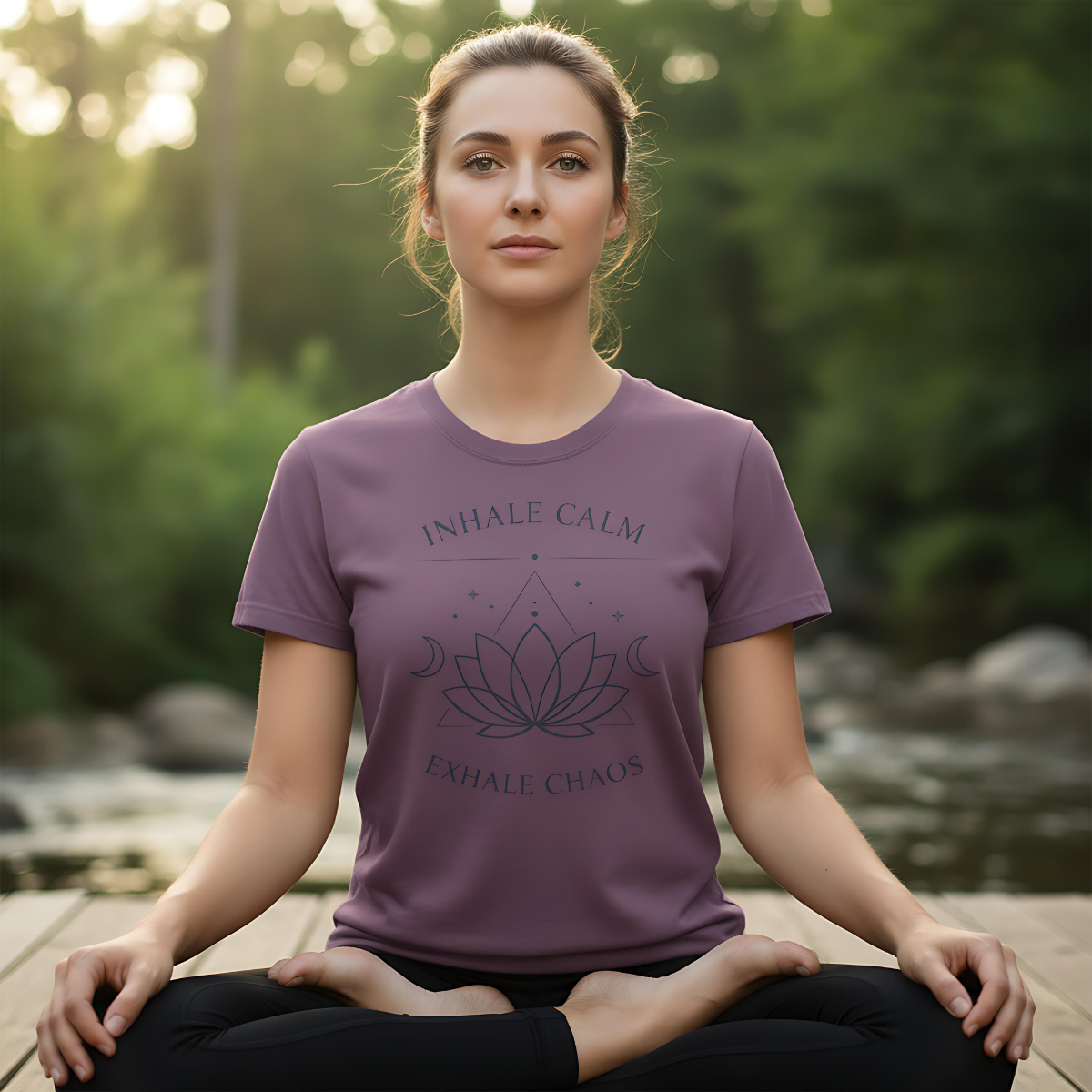 Yoga Shirt | Self Care Meditation Tee | Mindfulness Top |  Gift for Yoga Lover |