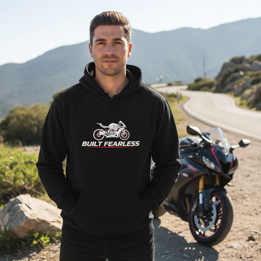 Biker Hoodie Motorcycle Sweatshirt , Rider Apparel, Moto Graphic Hoodie, Gift for Bikers