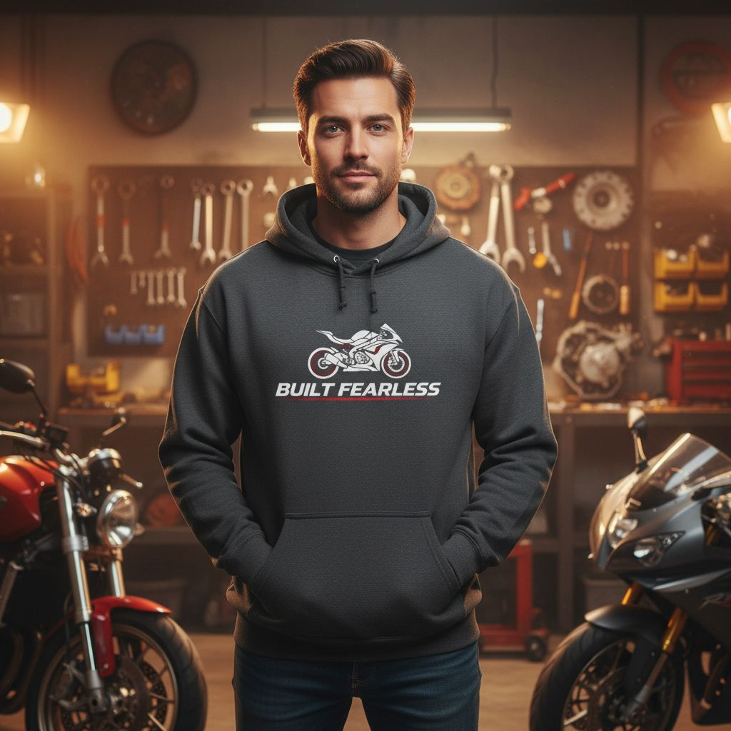 Biker Hoodie Motorcycle Sweatshirt , Rider Apparel, Moto Graphic Hoodie, Gift for Bikers