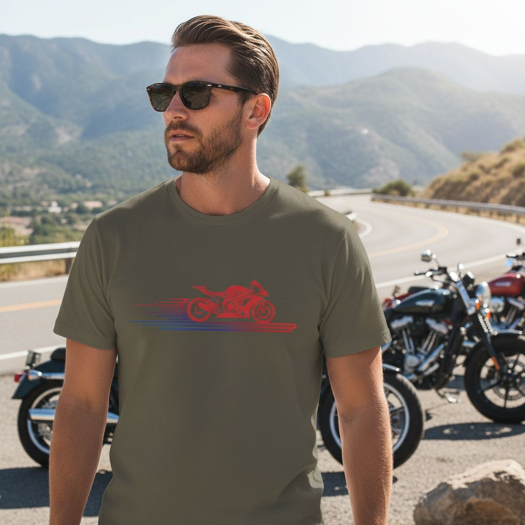 Motorcycle shirt, Gift for Mechanic and Biker,  Motorcycle Apparel for Biker Dad & Rider